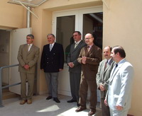 Ceremonial opening of the new helium liquifier